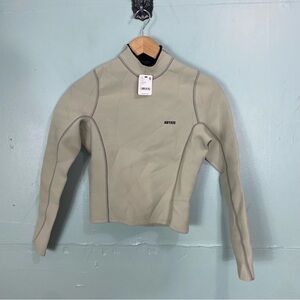 Abysse Pam Rash Guard Swim Top Large